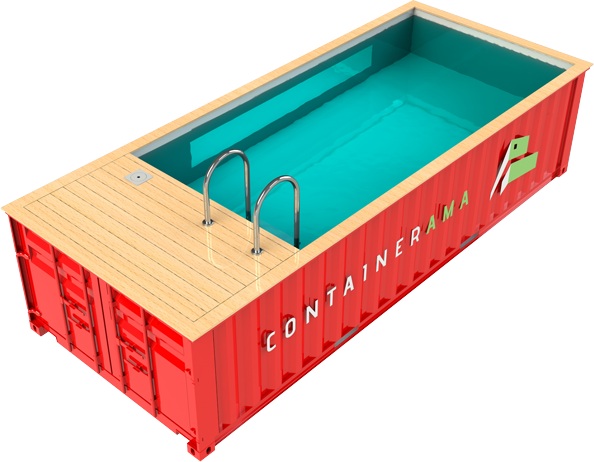 Image d'une piscine container